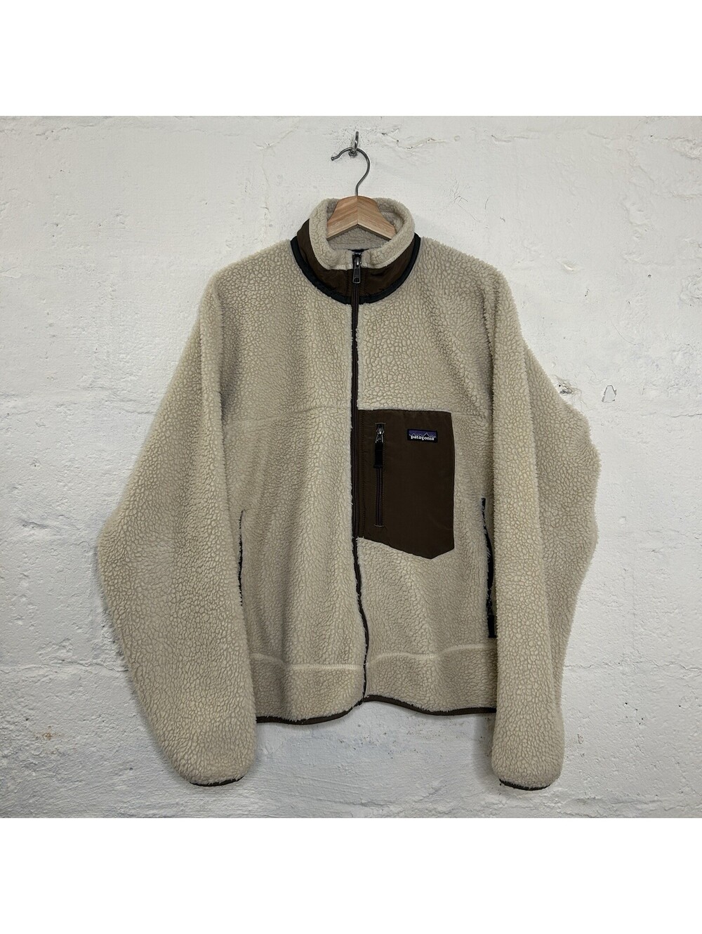Vintage Patagonia Retro-X Deep Pile Jacket “Natural Brown”